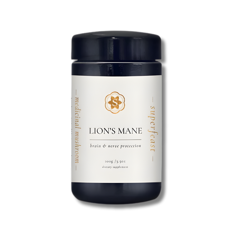 Lion’s Mane mushroom supplement for focus, memory, mood, and nervous system support