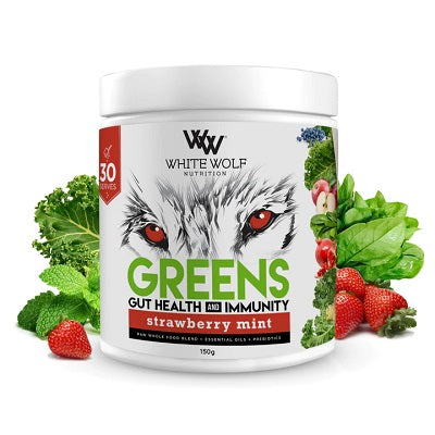 White Wolf Greens Gut Health and Immunity