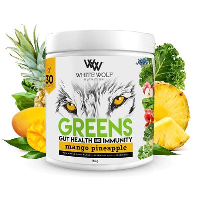 White Wolf Greens Gut Health and Immunity