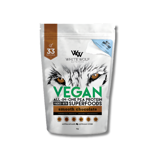 White Wolf All In One Pea Protein Smooth Chocolate