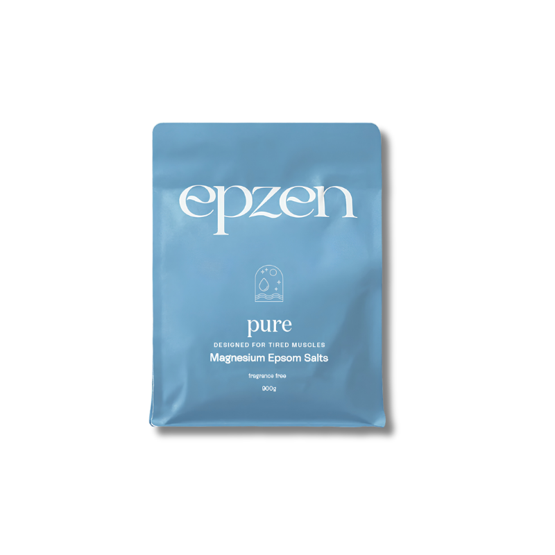 Unscented Magnesium Bath Salts support relaxation as a fragrance free bath soak for everyday self care