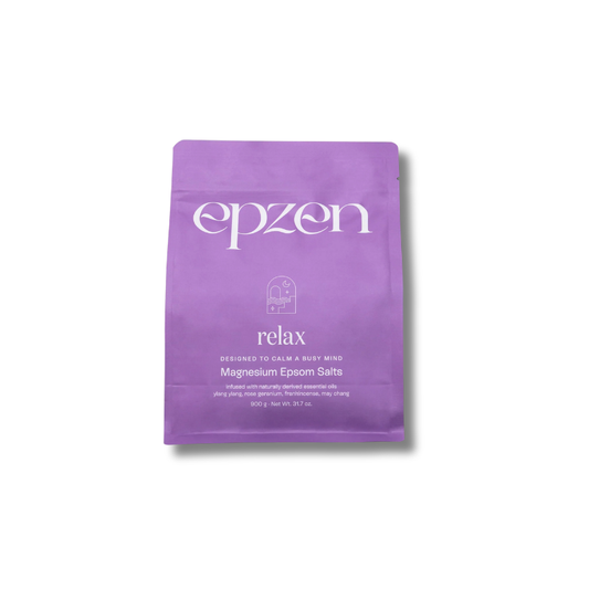 Stress Relief Bath Salts support relaxation as a magnesium bath soak for calming self care and daily use