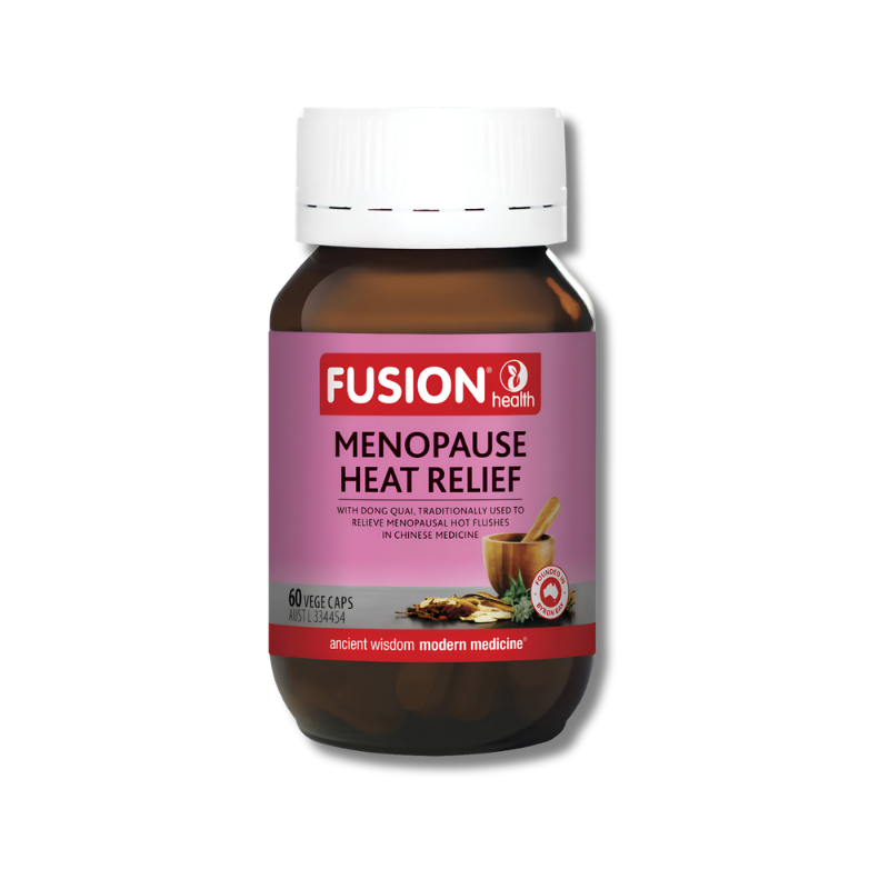 Menopause Heat Relief supports women's wellbeing during menopause as a traditional herbal supplement for daily use