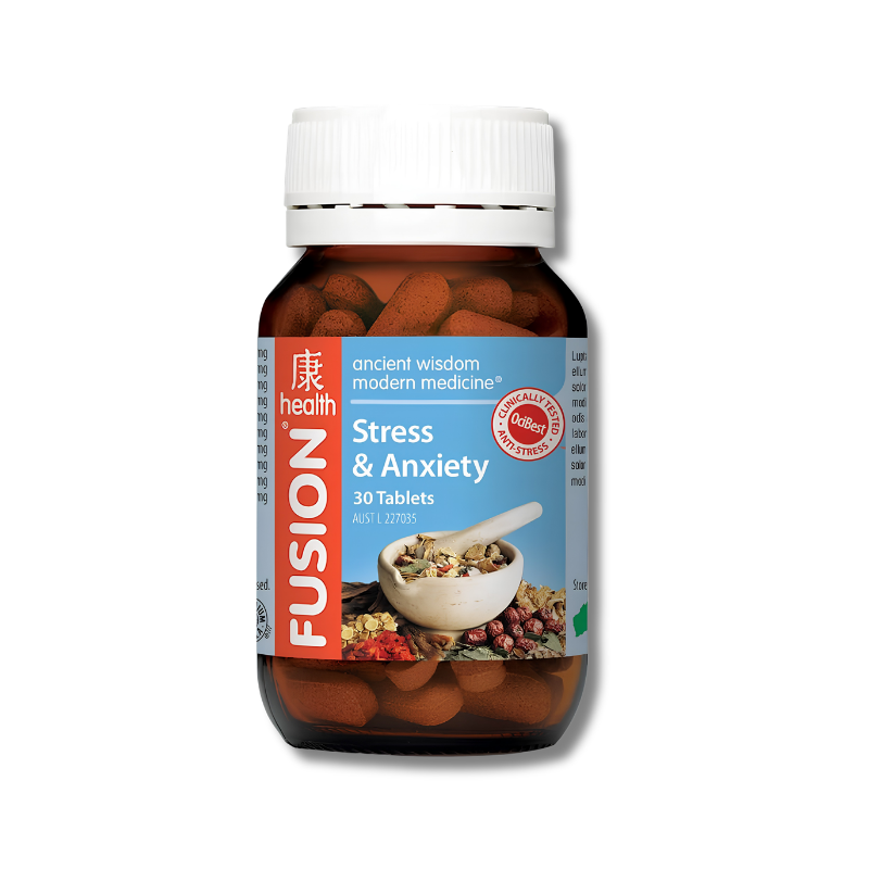 Stress Support Formula supports emotional wellbeing and stress management as a herbal supplement for daily use