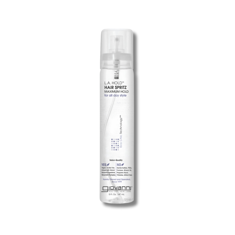 Strong Hold Hair Spray supports long-lasting hairstyles and shine as a finishing spray for everyday styling