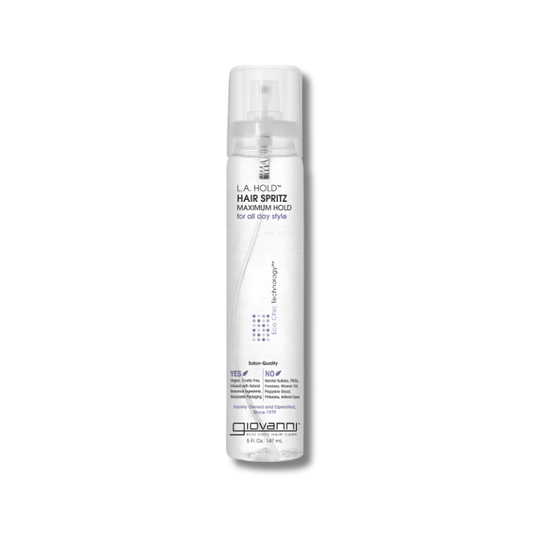 Strong Hold Hair Spray supports long-lasting hairstyles and shine as a finishing spray for everyday styling