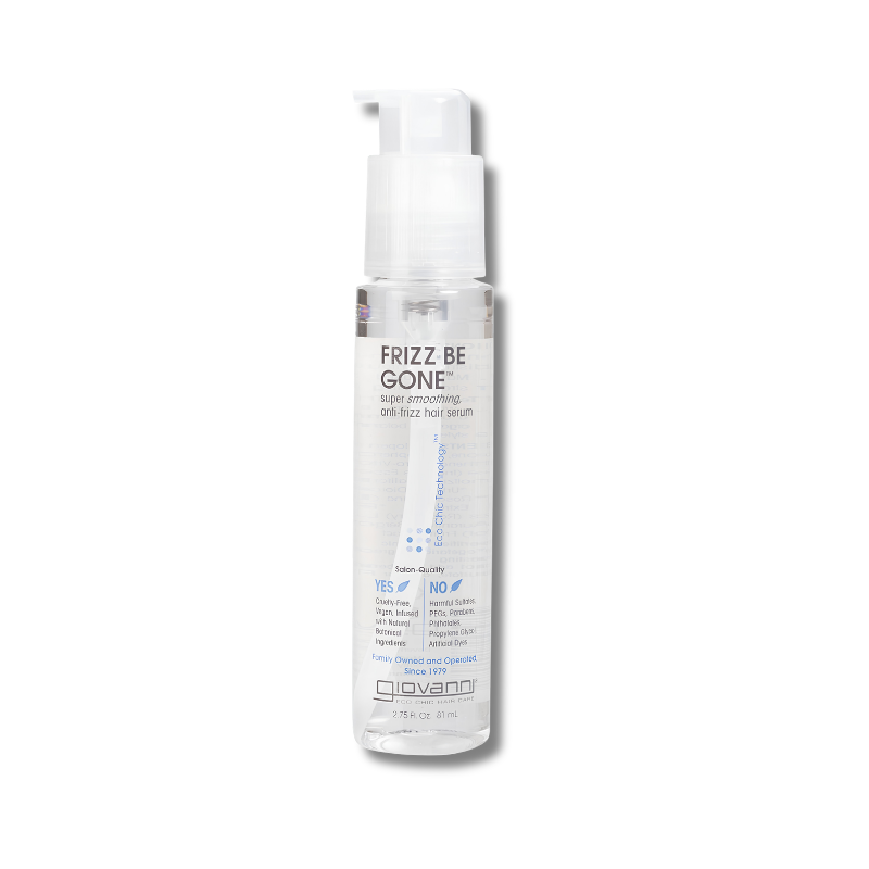 Frizz Control Hair Serum supports smooth shiny hair as a conditioning serum for frizz control and styling