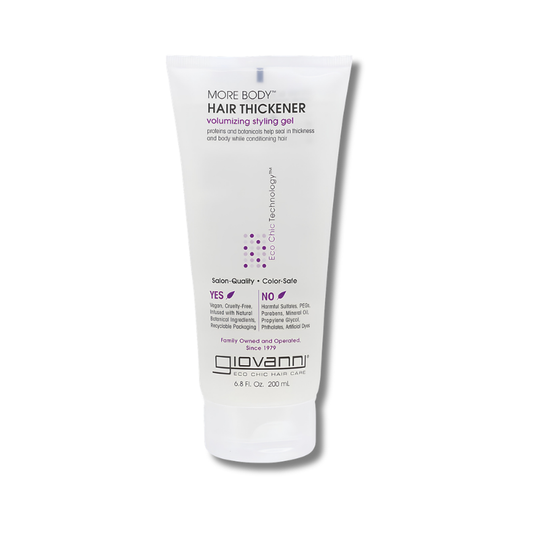 Hair Thickener supports fuller-looking hair and styling control as a volumising product for everyday use