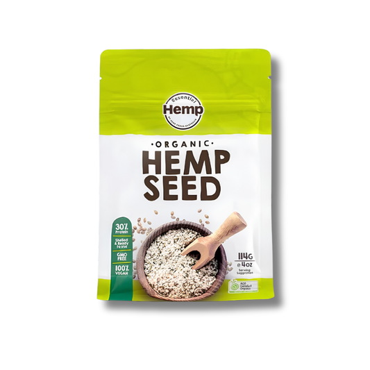 Organic Hulled Hemp Seeds support everyday nutrition as a certified organic source of plant protein and omega-3s