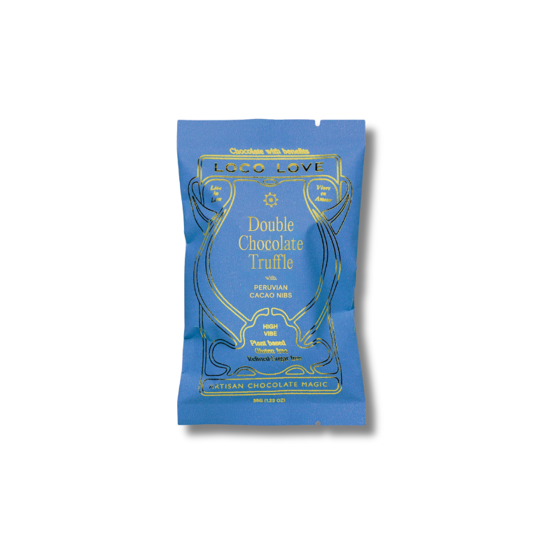 Dark Chocolate Cacao Bites support mindful indulgence as a 70% dark chocolate snack with naturally occurring polyphenols