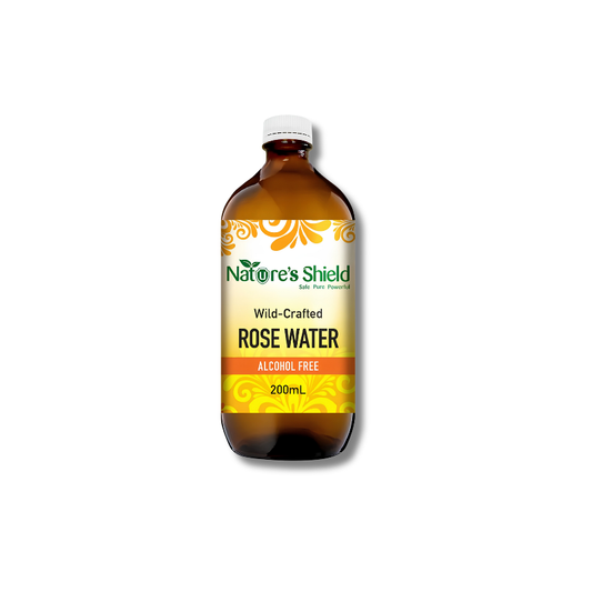 Rose Water supports skin hydration and refreshment as a natural floral mist for everyday face and body care