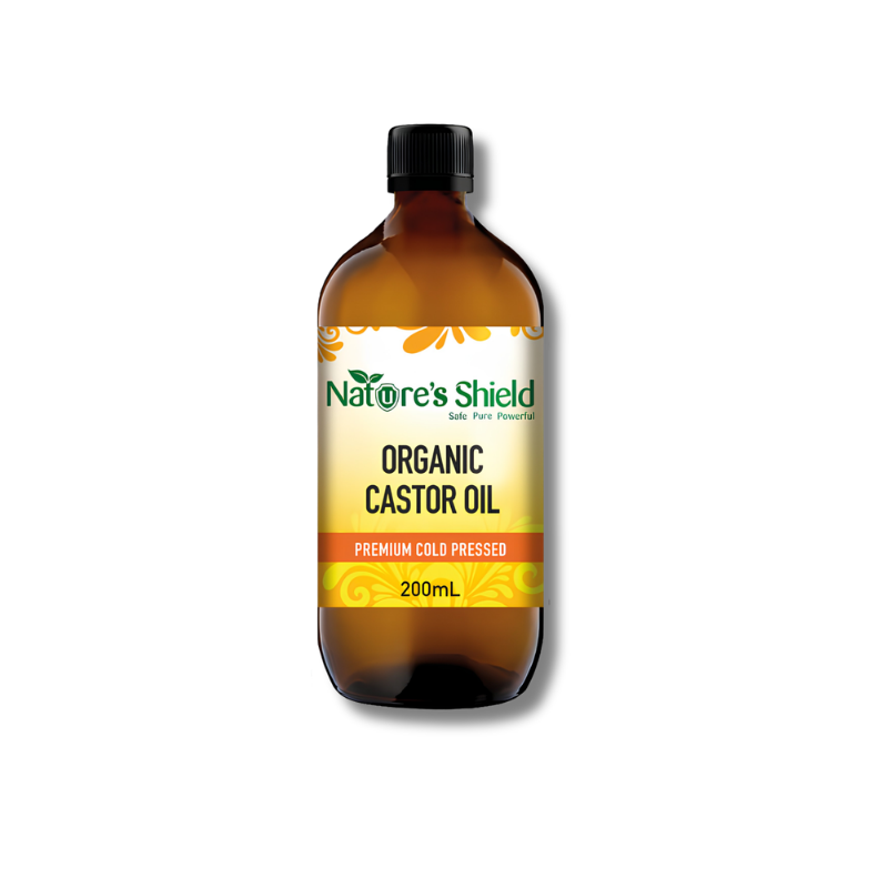 Organic Castor Oil supports skin and hair care as a cold pressed multipurpose oil for daily use
