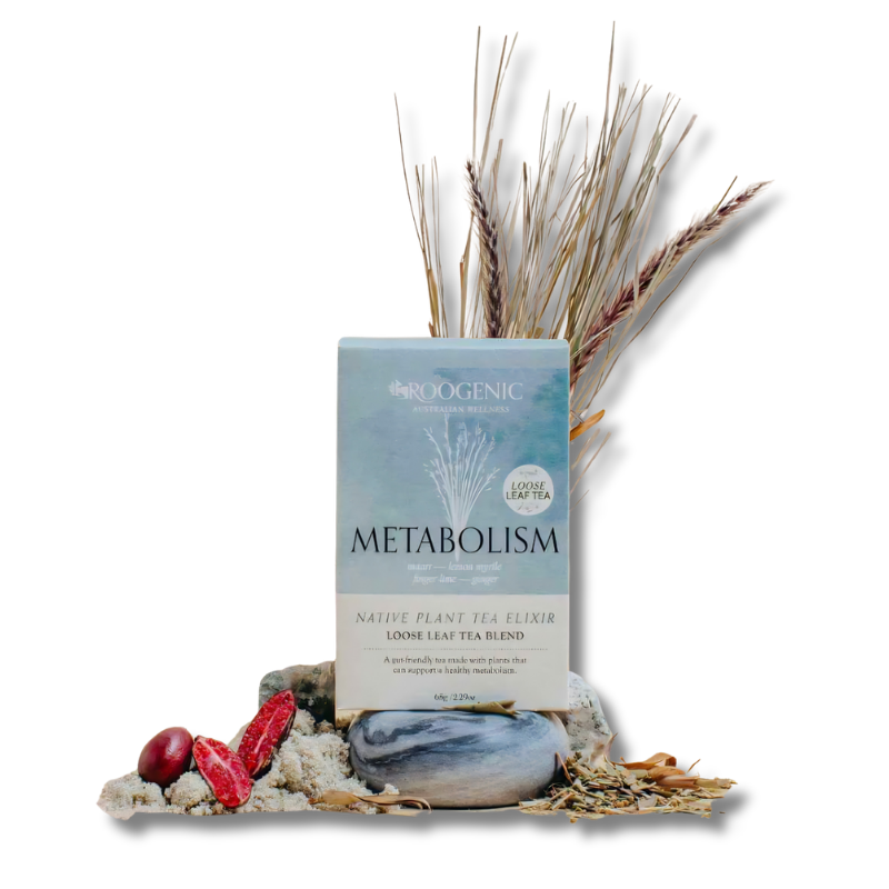 Metabolism Tea supports metabolism and energy production as a herbal tea for daily use.
