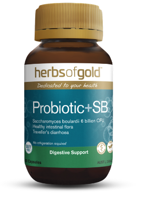 Herbs of Gold Probiotic + SB - Go Vita Tanunda - VITAMINS SUPPLEMENTS - 60 Caps