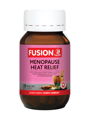 Fusion Menopause Heat Relief - Go Vita Tanunda - VITAMINS SUPPLEMENTS - 120 Caps