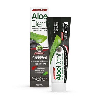 Aloe Dent Toothpaste - Activated Charcoal