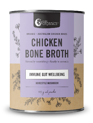 Nutraorganics Chicken Bone Broth - Go Vita Tanunda - FOOD - 125g / Mushroom
