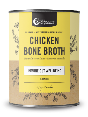 Nutraorganics Chicken Bone Broth - Go Vita Tanunda - FOOD - 125g / Turmeric