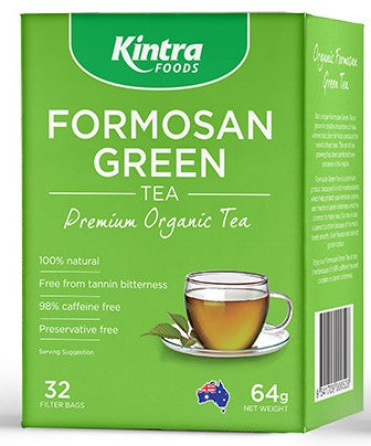 Kintra Organic Formosan Green Teabags