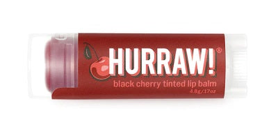 HURRAW! Lip Balm Tinted Black Cherry 4.8g