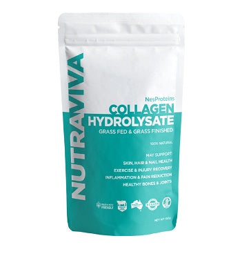 NutraViva Grass Fed Collagen Hydrolysate 100g