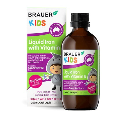 Brauer Baby & Child Liquid Iron with Vitamin B