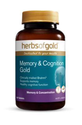 Herbs of Gold Memory & Cognition Gold 60 Tablets