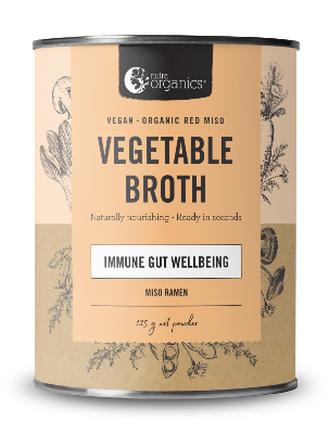 Nutraorganics Vegetable Broth - Go Vita Tanunda - FOOD - 125g / Miso Ramen