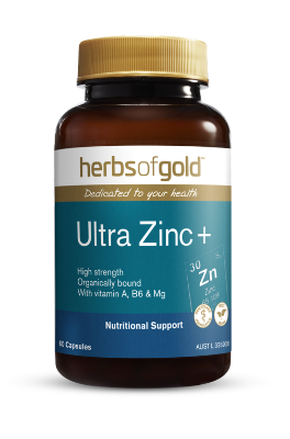 Herbs of Gold Ultra Zinc+ 60 v/caps