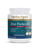 Herbs Of Gold Zinc Forte + C 100g Rasp.
