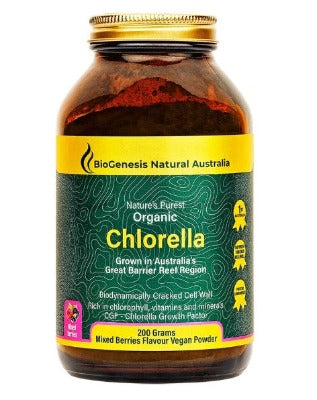 BioGenesis Organic Chlorella Powder 200g