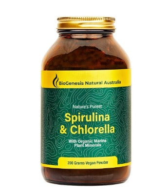 BioGenesis Spirulina & Chlorella + Marine Minerals