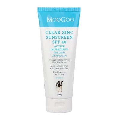 MooGoo Clear Zinc Sunscreen SPF40