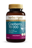 Herbs of Gold Cranberry 70000 High Strength 50 Tablets