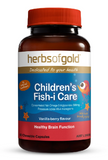 Herbs of Gold Childrens FishiCare 60 Capsules