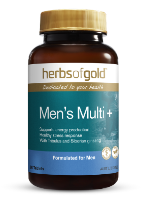 Herbs of Gold Mens Multi - Go Vita Tanunda - VITAMINS SUPPLEMENTS - 60 Tabs