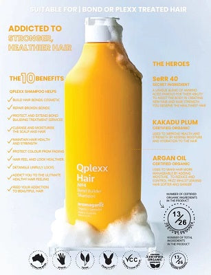 Aromaganic Qplexx Hair No.4 Bond Builder Shampoo 450ml