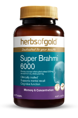 Herbs of Gold Super Brahmi 6000 60 Tablets