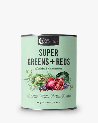 Nutraorganics Super Greens and Reds