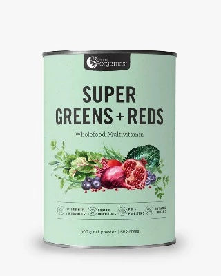 Nutraorganics Super Greens and Reds