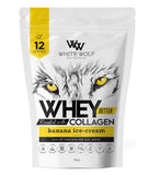 White Wolf Whey Better Protein Powder Banana Ice Cream