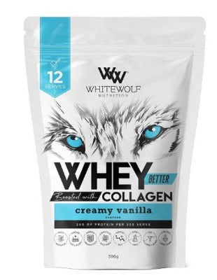 White Wolf Whey Better Protein Powder Vanilla